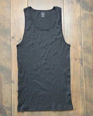 Calvin Klein Men's Sleeveless Under T-Shirt Solid Gray Size: XL 100% Cotton - Image 1 of 4