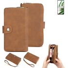 Wallet + Protective case for OnePlus 10R 5G cover brown