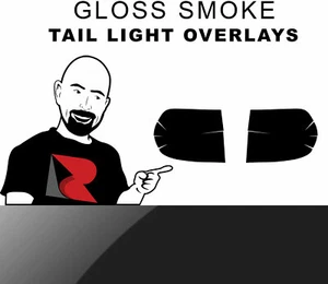 Rtint Tail Light Tint Overlay for Mazda MPV 2004-2006 - Gloss Smoke - Picture 1 of 11