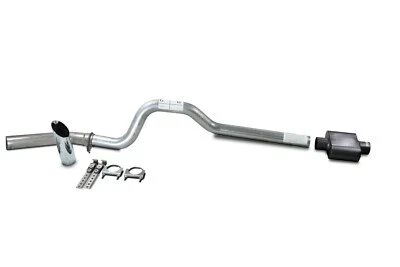 98-03 Ford F-150 3" Kit de escape único 1 cámara silenciador barra salida esquina Foto 1 de 2