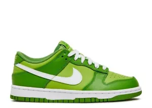 ZAPATILLAS NIKE DUNK LOW GS CLOROFILA 2022 TALLA 4,5 AÑOS DH9765 301 VERDES BLANCAS - Imagen 1 de 4