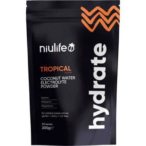 Niulife Hydrate Electrolyte Powder Tropical 200g - Picture 1 of 2