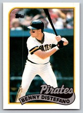 1989  Topps Traded #25T Benny Distefano Pittsburgh Pirates