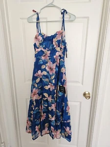 Blue Flower Dress - Picture 1 of 5