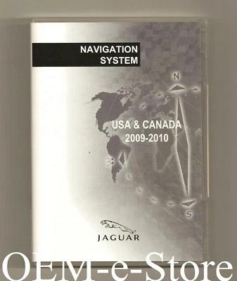 2009 2010 2011 Jaguar XF / Supercharged / Premium Navigation DVD EAST Coast Map - Image 1 of 3