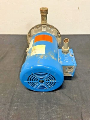 Goulds G&L NPE 1ST1F5C4 Centrifugal Pump w/Emerson P63FZM-4410 Motor 1.5HP 52B - Image 1 of 4