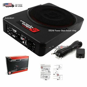 Cerwin-Vega VPAS10 550W 10" Slim Under Seat 2-ohm Subwoofer Powered MOSFET Amp - Picture 1 of 10