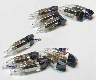 (Qty 10) K1A5 T2 Telephone Slide Base Neon Glow Lamp Bulb NEW In-Stock FAST SHIP - Image 1 of 4