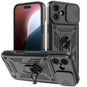 For iPhone 16 Pro Max Plus Phone Case Shockproof Rugged Cover Screen Protector - Picture 1 of 65