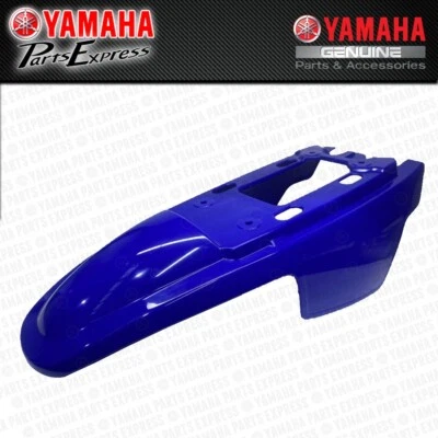 NEW 1991 - 2025 YAMAHA PW50 PW 50 Y-ZINGER OEM BLUE REAR FENDER SIDE COVERS - Image 1 of 4