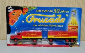 Modellino Camion Bevanda arancia Frucade Hummer rosso giallo 2000 - Foto 1 di 5