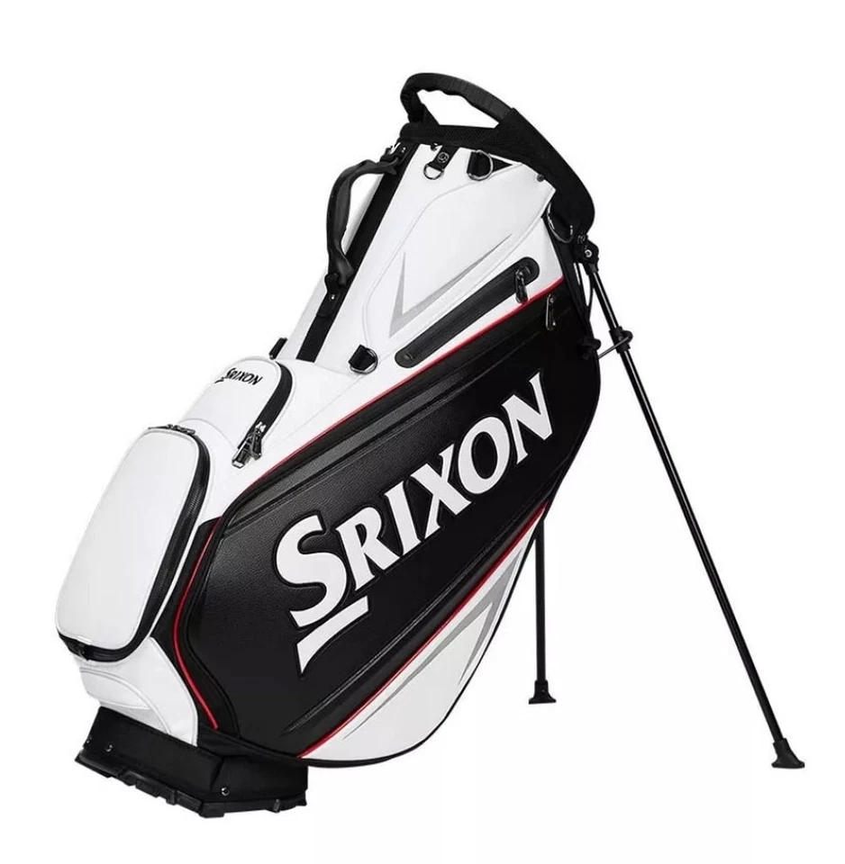 Bolso de pie Srixon ZXi Tour Staff (blanco/negro, 9,5", tapa de 5 vías) 2025 NUEVO Foto 1 de 1