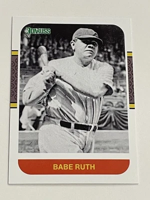 Donruss Baseball 2021 #228b - Babe Ruth - New York Yankees Foto 1 de 2