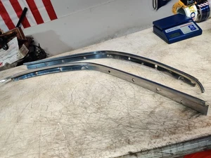1973-1977 EL CAMINO Drip Roof Rail A PILLAR Molding RH-LH PAIR - Bild 1 von 21