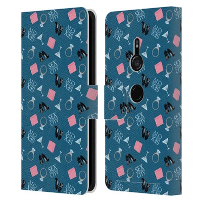 SEX AND THE CITY: TELEVISION SERIES GRAPHICS LEATHER BOOK CASE FOR SONY PHONES 1 - Image 1 of 4