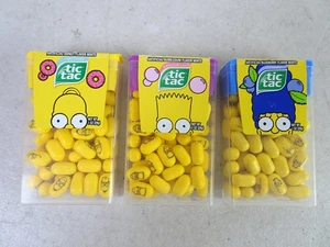Los Simpson Tic Tacs Bart Marge Homer Edición Limitada 3pk Nuevo Precintado Coleccionistas - Imagen 1 de 3