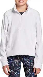 DSG ' VELOUR HALF ZIP ' GIRLS ' SIZE LARGE (14) ' PURPLE QUARTZ - Picture 1 of 3