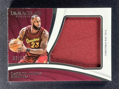2017-18 Panini Immaculate Collection LeBron James #SE-LBJ Patch Cavaliers /99 - Image 1 of 2