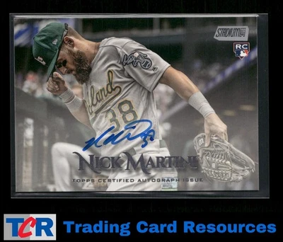 2019 Stadium Club #SCA-NM Nick Martini Autographs Auto - Image 1 of 2
