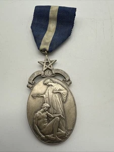 Silver Masonic freemasons hospital jewel medal - Picture 1 of 2