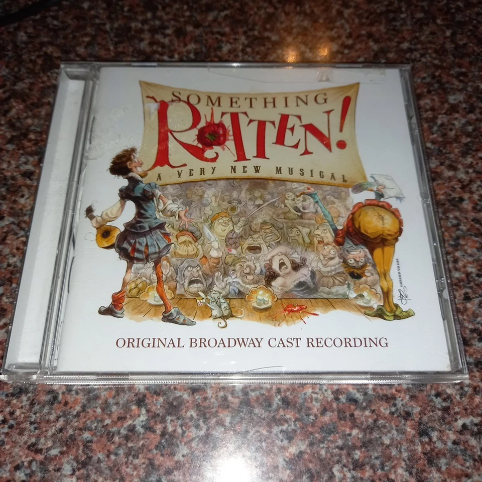 Something Rotten! Original Broadway Cast Recording (CD,2015,Ghostlight Records) - Image 1 of 1