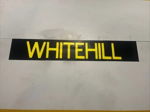 WHITEHILL - Hamilton Depot 289 Scottish Bus Destination Blind 36” - Picture 1 of 11