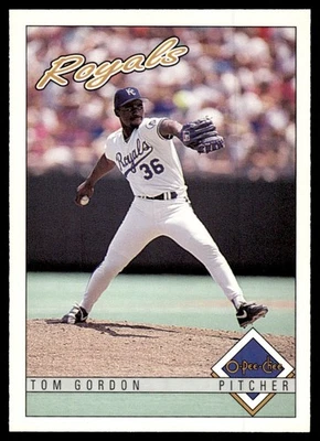 1993 O-Pee-Chee Tom Gordon Kansas City Royals #75 - Image 1 of 2