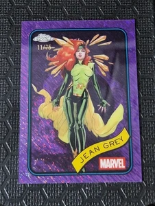 Jean Grey /75 Purple Shimmer Topps Chrome Marvel 2025  - Bild 1 von 1