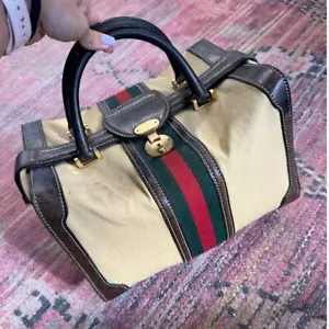 Gucci Vintage große Zugkoffer Sammlerstück - Bild 1 von 13