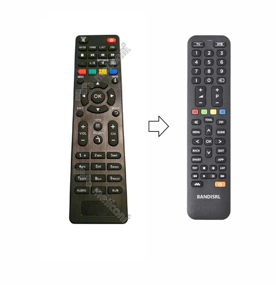 2287* Telecomando compatibile già programmato per  DIGIQUEST Q60 - Immagine 1 di 1