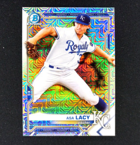 ASA LACY Rookie Chrome Prospect Mojo Refractor RC 2021 Bowman Mega BCP-83 Royals