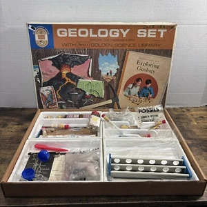 Vintage Sears Roebuck Science Series Geology Set 49-2403/24059 - Missing Pieces - Picture 1 of 17