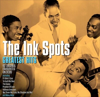 INK SPOTS  * 60 Greatest Hits * NEW 3-CD Box Set * All Original Recordings - Image 1 of 2
