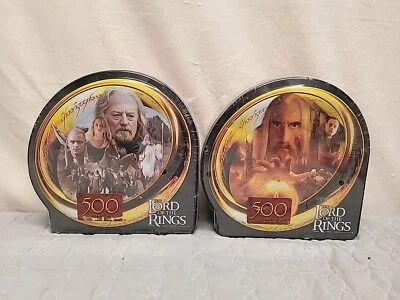 Lord Of The Rings 500 Puzzle Tin Bundle Of 2 - Image 1 of 4
