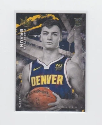 2022-23 Panini Court Kings Christian Braun RC Rookies 1 No. 97  - Image 1 of 2