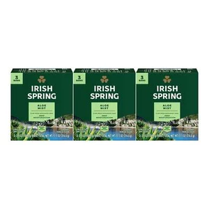 Irish Spring Aloe Mist Bar Soap (9 Bars x 3.7oz. Each) - Picture 1 of 6