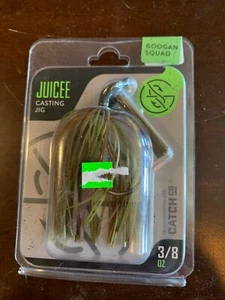 Juicee CASTING JIG 3/8oz. GREEN PUMPKIN Googan Squad Catch Co. - Picture 1 of 2
