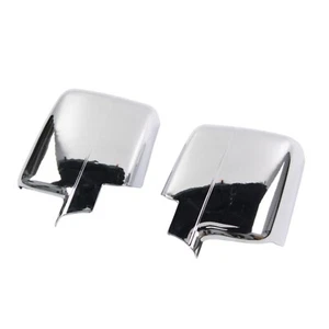 Tapa de cubierta de espejo retrovisor completo cromado 2 piezas para Ford F-150 Lincoln Mark 04-08 - Imagen 1 de 6