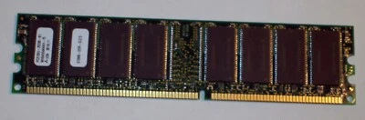 Mitsubishi MH64D64AKKH-75 512Mb UDIMM PC2100 DDR-266 184-Pin Memory RAM - Image 1 of 2