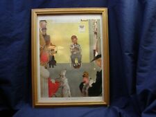 New ListingNorman Rockwell Print. At The Vet'S March 29, 1952