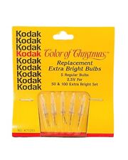 Kodak Color of Christmas 5 Replacement Bulbs Clear 3 packs