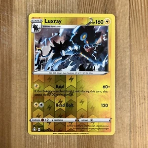 Pokémon TCG Luxray Shining Fates 033/072 Reverse Holo Holo Rare - Picture 1 of 2