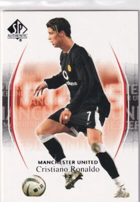 Upper Deck 2004 SP Authentic No. 37 Cristiano Ronaldo Rookie - Image 1 of 2