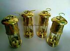 Vintage Brass Lamps Ship Oil Lantern Antique Miner Lamps Set Of 4 Unit Lantern
