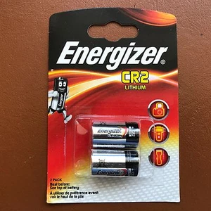 2 x Energizer CR2 3v Lithium Photo Battery DLCR2 - Pack of 2 with Longest Expiry - Picture 1 of 8