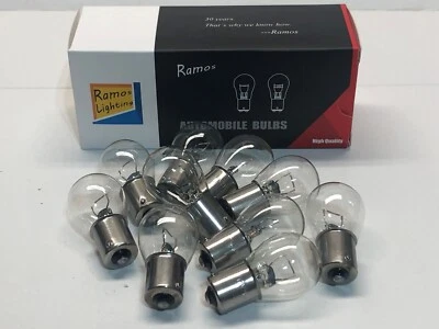 10 Pack 1156 Clear Tail Signal Brake Light Bulb Lamp USA Based Seller - Image 1 of 3