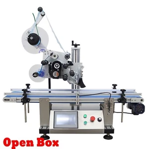 Open Box! Auto Label Applicator Desktop Conveyor Table Plane Labeling Machine - Picture 1 of 21