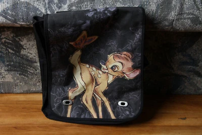 Bambi Messenger Bag Disney Store Butterfly Shoulder Bag Deer - Image 1 of 4