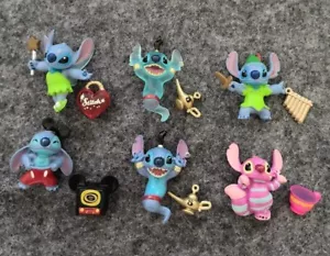Disney Lilo e Stitch Mini Toys lotto di 6 action figure PVC giocattoli da collezione - Foto 1 di 10