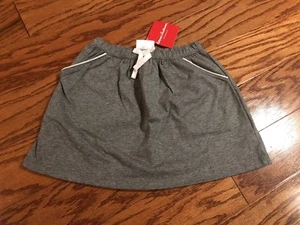 NWT Hanna Andersson Feeling Springy Skirt Dark Heather Gray 110 5 6 - Picture 1 of 1